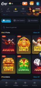 Come Game Official Platform | Fast & Smooth Experience 3